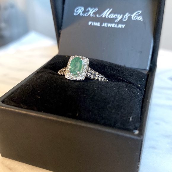Levian Jewelry - ‼️MAKE IT YOURS‼️ LeVian Emerald (3/8 ct. t.w.) & Diamond (1/2 ct. t.w.) Ring